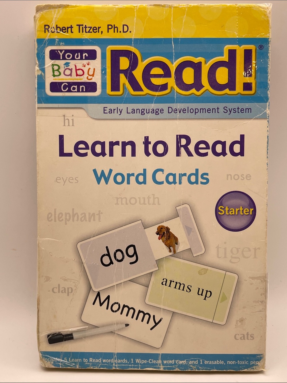 Your Baby Can Read! Sliding Word Cards - Starter Set